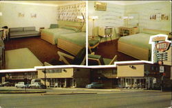 Crest Motel, On U. S. 25, W. Fort At W. Grand Blvd. Tashmoo Detroit, MI Postcard Postcard