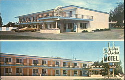 Golden Anchor Motel, 700 N State St. (I-75 Bus. Loop) Postcard