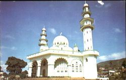 Moslem Mosque Trinidad Caribbean Islands Postcard Postcard