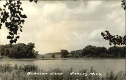 Blanche Lake Grant, MI Postcard Postcard