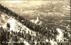 Will Rogers Shrine Of The Sun And Highway, Cheyenne Mountian Colorado Springs, CO Postcard Postcard