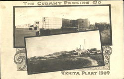 Cudahy Packing Co. Plant 1909 Wichita, KS Postcard Postcard