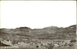 Panoramic View Of Paonia Colorado Postcard Postcard