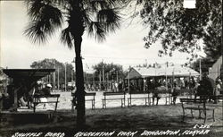 Shuffle Board Recreation Park Postcard