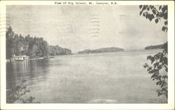 View Of Big Island Postcard