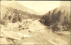 Kern River Near Fairview Postcard