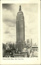 Empire State Bldg New York City, NY Postcard Postcard