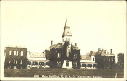 Main Building, K. S. A. C. Postcard