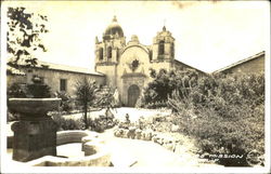 Carmel Mission Basilica Postcard