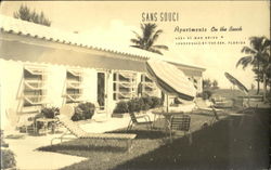 Sans Souci, 4334 El Mar Drive Fort Lauderdale, FL Postcard Postcard