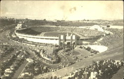 Football Stadium Postcard Postcard