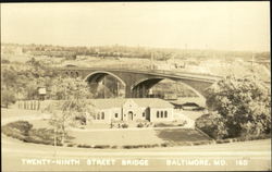 Twenty-Ninth Street Bridge Postcard