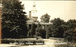 Gilman Hall Tower, Johns Hopkins University Postcard