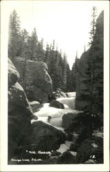 The Gorge, Sylvan Lake East Custer, SD Postcard Postcard