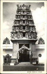 Hindu Temple Postcard