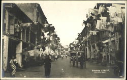 Chinese Street Singapore Southeast Asia Postcard Postcard