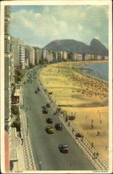 Copacabana Rio De Janeiro, Brazil Postcard Postcard