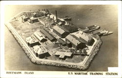 U.S. Maritime Training Station, Hoffmann Island Postcard