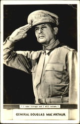 General Douglas Macarthur Postcard