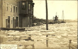 Spring Freshet And Ict Break-Up Saint John, NB Canada New Brunswick Postcard Postcard