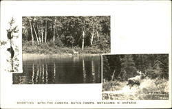 Shooting With The Camera Bates Camps Metagama, ON Canada Ontario Postcard Postcard