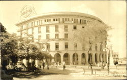 Antique Photo of a Ballpark Postcard