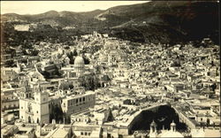 Old City Birds-Eye View Postcard