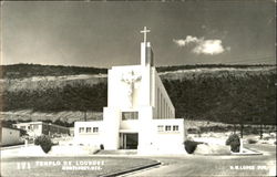 Temple De Lourdes Monterrey, Mexico Postcard Postcard