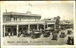 Busy Section Postcard