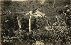 Cascadas De Texolo Xico Ver Postcard