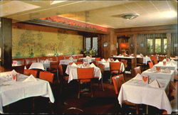 The Dover Room Of The English Grills, 913 Market St Postcard