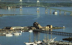 A Unique Island Resort And Conference Center Newport, RI Postcard Postcard