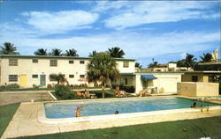 Jolly Shores Apartment-Motel, 2011 North Ocean Boulevard Fort Lauderdale, FL Postcard Postcard