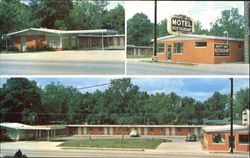 Marti-Nez Motel, Routes # U.S. 1, 301 & 23 Postcard