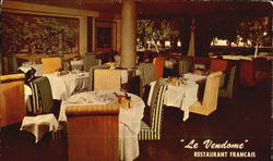 Le Vendome" Restuarant Francais Calzada, Cuba Postcard Postcard