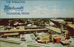 The Tidelands Motor Inn, 6500 South Main Houston, TX Postcard Postcard