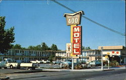 Imperial '400' Motel, 1121 Needham Avenue Modesto, CA Postcard Postcard