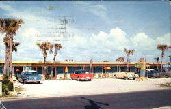 Peacock Lodge, 3720 S. Atlantic Ave Daytona Beach, FL Postcard Postcard