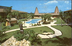 Tahitian Gardens, 5206 U.S. 19 North New Port Richey, FL Postcard Postcard