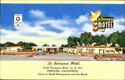 La Barranca Motel, 1220 Thompson Blvd. (U. S. 101) Ventura, CA Postcard Postcard