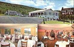 Harry's Famous Steak House & Mountain Motel & Mountain Motel, Durso's Corners - Route 23 Postcard