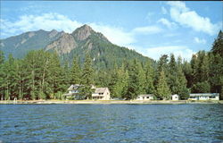 Lake Crescent Lodge, Olympic National Park Postcard