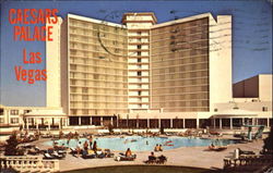 Caesars Palace - Pool Postcard