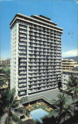 Waikiki Village Hotel Postcard