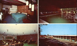 Howard Johnson's Motor Lodge, 130 Worcester Road Route 9 Postcard