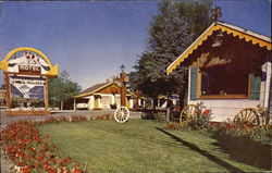 Little Swiss Village Motel Veradale, WA Postcard Postcard