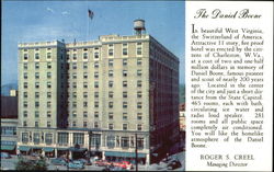 The Daniel Boone, Capitol And Washington Streets Postcard