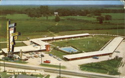 Beau Sejour Motor Hotel, Hiway 90 W New Iberia, LA Postcard Postcard