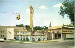 Imperial '400' Motel, 601-2nd Ave. No Great Falls, MT Postcard Postcard