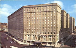 The Statler Hilton Boston, MA Postcard Postcard